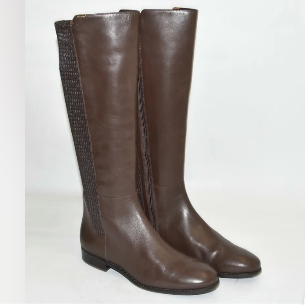 Come Haan leather brown boots size 7